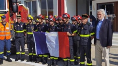 Στην Ελλάδα  τον Αύγουστο 25 Γάλλοι Πυροσβέστες - Στυλιανίδης: Ακόμα μια απόδειξη των αδελφικών δεσμών Ελλάδας-Γαλλίας