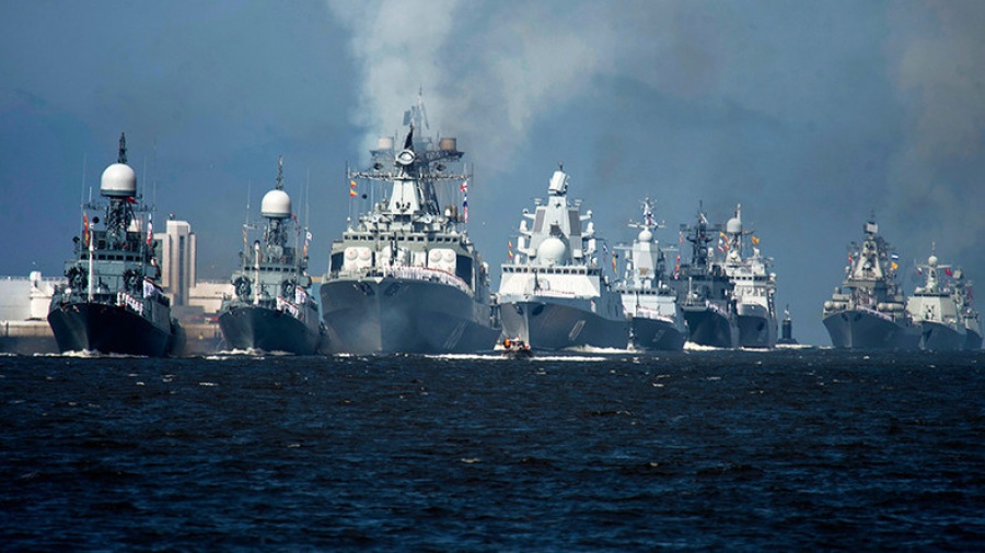 Μεγάλη ρωσική ναυτική δύναμη ανοικτά της Δαμασκού - Θα συμμετάσχει στην επίθεση κατά του Ιντλίμπ