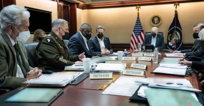 Ουκρανική κρίση: Το Συμβούλιο Εθνικής Ασφαλείας των ΗΠΑ συγκάλεσε ο Αμερικανός πρόεδρος