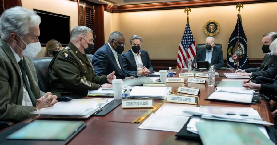 Ουκρανική κρίση: Το Συμβούλιο Εθνικής Ασφαλείας των ΗΠΑ συγκάλεσε ο Αμερικανός πρόεδρος