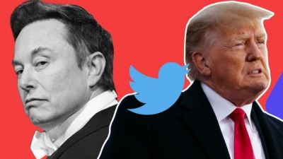 O Elon Musk ενεργοποίησε τον λογαριασμό του Donald Trump στο Twitter, μετά από δημοσκόπηση χρηστών