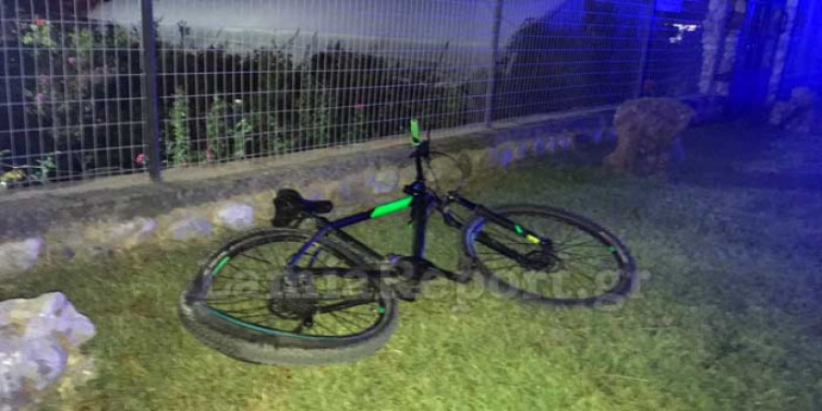 Τραγωδία στη Λαμία - Νεκρός 15χρονος ποδηλάτης που παρασύρθηκε από αυτοκίνητο