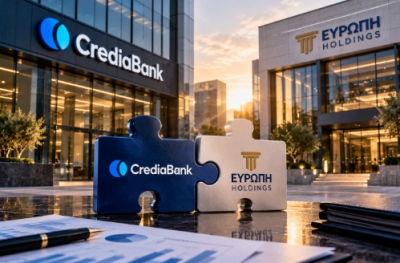 Επιτροπή Ανταγωνισμού: Πράσινο φως για τη συγχώνευση της Credia Bank με την Ευρώπη Holdings