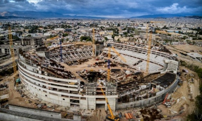 Προχωρούν με γοργά βήματα οι εργασίες στον Βοτανικό για το γήπεδο του Παναθηναϊκού (vid)