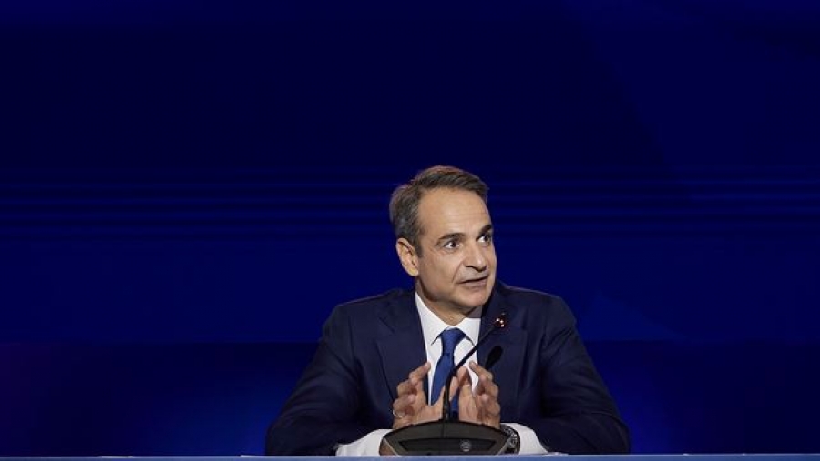 Σειρα συναντήσεων Μητσοτάκη στη Νέα Υόρκη - Στη δεξίωση του Αμερικανού προέδρου το βράδυ, συνοδευόμενος από τη σύζυγό του