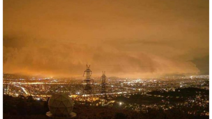 Κακοκαιρία «Daniel»: Το… τρομακτικό σύννεφο που κάλυψε την Αττική στη σφοδρή καταιγίδα της Τετάρτης 6/9