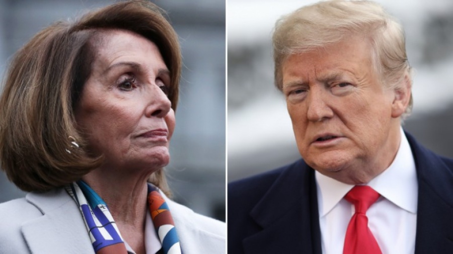 Πυρά Trump κατά Pelosi: Μπορεί να είναι ένοχη για εσχάτη προδοσία - Δεύτερος μάρτυρας για την ουκρανική υπόθεση