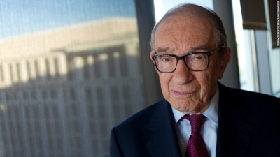Greenspan: «Φούσκα» το αμερικανικό Χρηματιστήριο και η αγορά ομολόγων