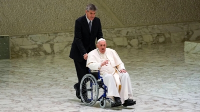 Πάπας Φραγκίσκος: Οι γιατροί δεν μου επιτρέπουν να πάω στην Ουκρανία και στη Ρωσία