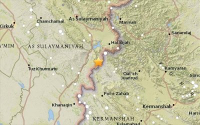 Ισχυρή σεισμική δόνηση 7,3 Ρίχτερ  στα σύνορα Ιράκ – Ιράν
