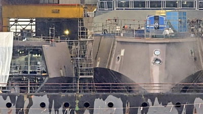 Ιστορική στιγμή - Η πρώτη φωτογραφία της φρεγάτας «Θεμιστοκλής» - Παίρνει μορφή η καινούρια ελληνική Belharra