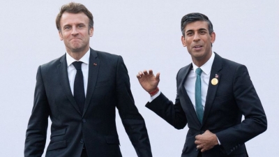 Macron και Sunak αναβιώνουν τη γαλλοβρετανική συνεργασία - «Αγκάθι» η μετανάστευση