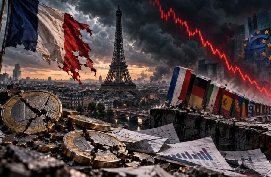 An earthquake is coming to Eurozone: After Greece, market dictatorship will crush France - At the mercy of debt for 5 reasons, ECB disarmed
