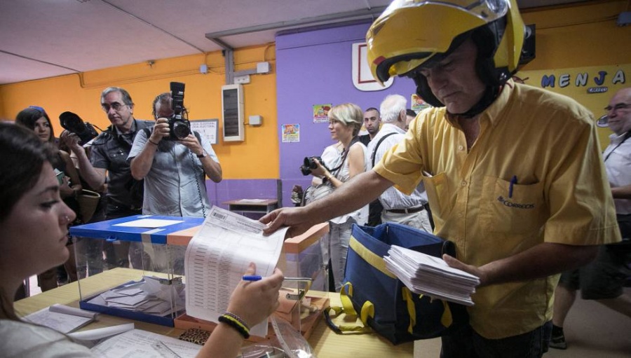 Ισπανικές εκλογές: Αυξημένη η συμμετοχή των ψηφοφόρων, αγγίζει το 44,8%