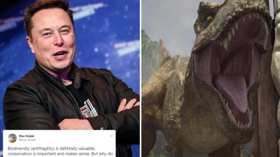 Ο Elon Musk έχει πλέον την τεχνολογία να φτιάξει ένα... αληθινό Jurassic Park, λέει συνέταιρός του