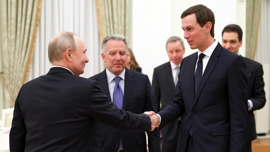 Στο Κρεμλίνο οι Witkoff, Kushner για συνάντηση με Putin