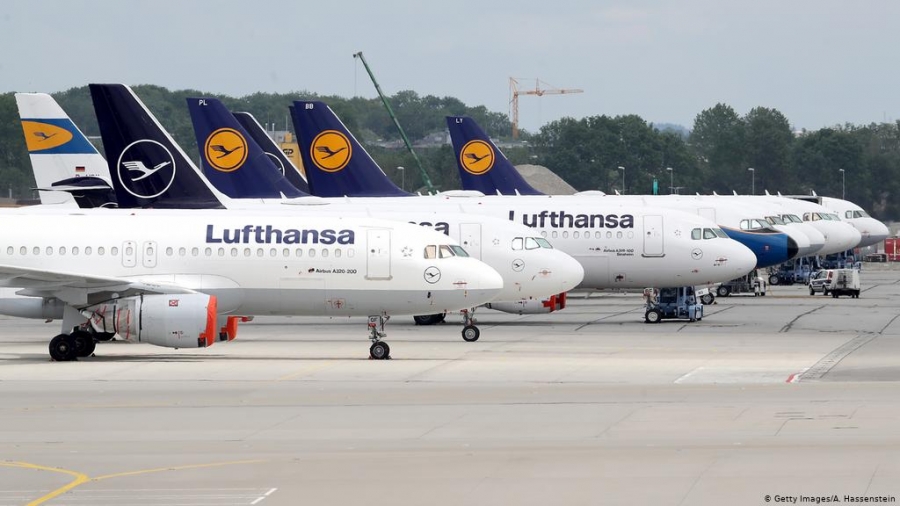 Lufthansa: Θα γίνεται check-in με την επίδειξη του πιστοποιητικού Covid-19