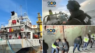 Κοκαΐνη - μαμούθ 10 τόνων: ‘Ερευνα - σοκ στην Τουρκία μετά το χτύπημα των Ισπανών στα Κανάρια