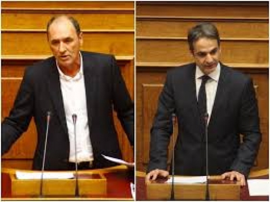 O Μητσοτάκης προειδοποιεί για τα κονδύλια, ο Σταθάκης στηρίζει ΑΔΜΗΕ στην 