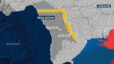 Διαψεύδει η Μολδαβία τους ρωσικούς ισχυρισμούς για εισβολή στην Υπερδνειστερία