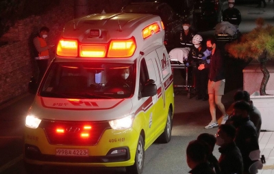 Νότια Κορέα: Τουλάχιστον 30 τραυματίες από εκτροχιασμό τρένου