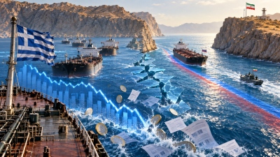 Η Ελλάδα χάνει χοντρά στο Hormuz – Από τα 220 πλοία που περνούσαν τα 65 ήταν Ελληνικά, αλλά βρήκαν ρωσικό κόλπο