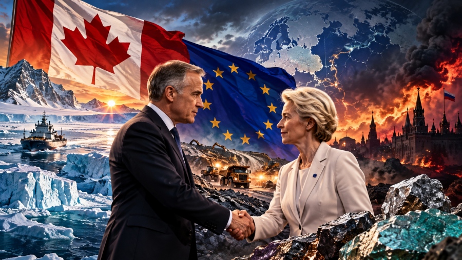 Βόμβα από την Ursula von der Leyen : Θέλει τον Καναδά συνδεδεμένο μέλος της ΕΕ