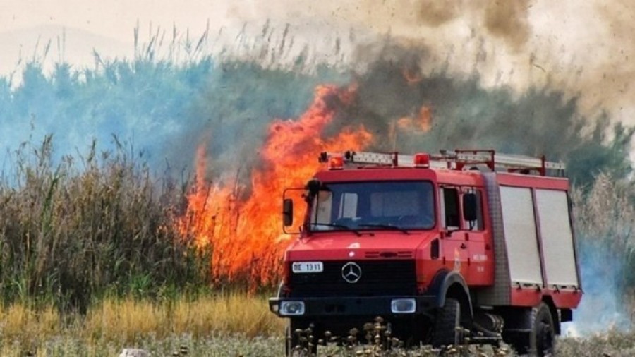 Μεγάλη πυρκαγιά στις Ροβιές Εύβοιας κοντά σε κατοικημένη περιοχή - Ισχυρή η πυροσβεστική δύναμη
