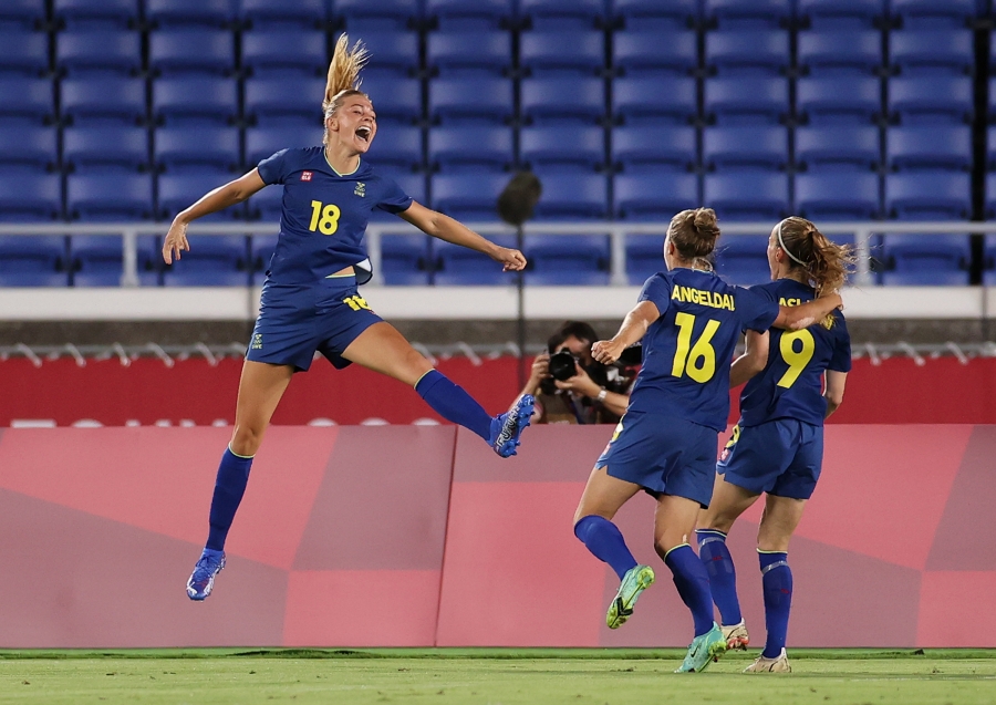 Ποδόσφαιρο Γυναικών: Η Σουηδία «τσέκαρε» το εισιτήριο για τον πρώτο τελικό της ιστορίας της!