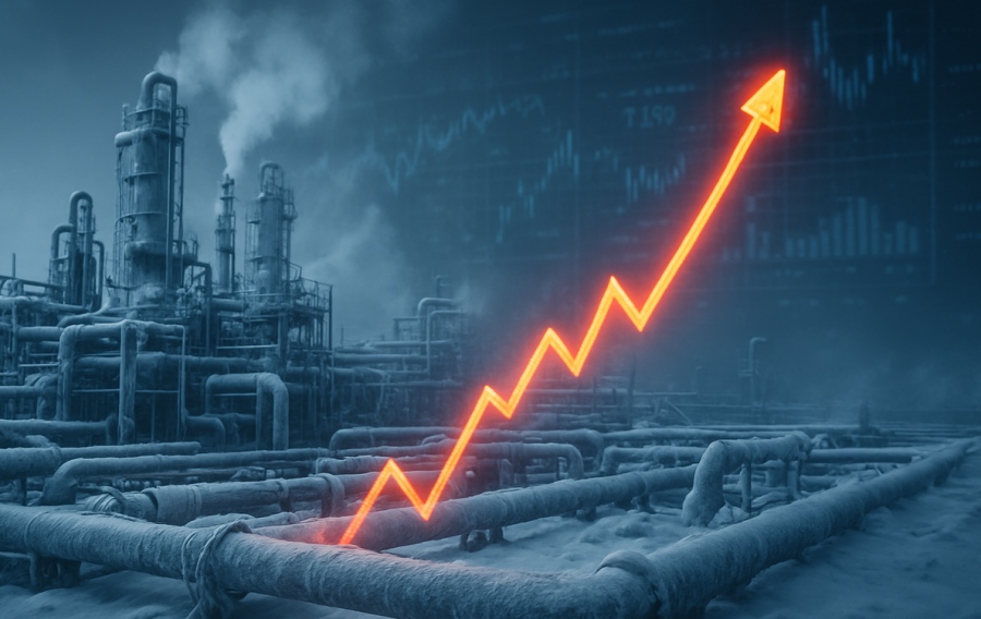 Η Ευρώπη παγώνει - Εκτόξευση +70% στις τιμές LNG εν μέσω αρκτικού ψύχους – Η ΕΕ μετανιώνει για την «απεξάρτηση» από Ρωσία
