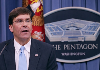 Esper (ΥΕΘΑ ΗΠΑ): Η θέση της Ουάσινγκτον όσον αφορά τους S 400 και τη συμμετοχή της Άγκυρας στο πρόγραμμα των F 35 δεν έχει αλλάξει