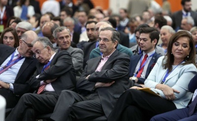 Σαμαράς στο Συνέδριο της ΝΔ: Είμαστε ενωμένοι μπροστά στις ευθύνες μας - Η νίκη έρχεται