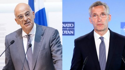 Τηλεφωνική επικοινωνία Δένδια με Stoltenberg - Στο επίκεντρο Ανατολική Μεσόγειος και Τουρκία