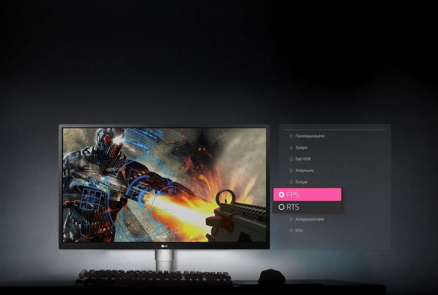 Ατελείωτο gaming με καθαρές σκηνές, ζωντανές εικόνες και ελαχιστοποίηση χρωματικής απόκλισης από τα νέα HDR UHD 4K monitors της LG