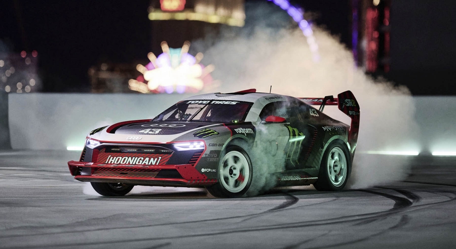 Μπορεί ο Ken Block να… μπλοκάρει με ένα ηλεκτρικό Audi; [video]