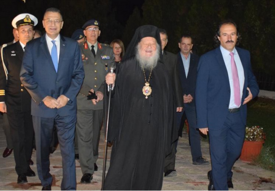 Στις εκδηλώσεις εορτασμού της 107ης Επετείου των Ελευθερίων της κοινότητας Κέλλης ο Στεφανής