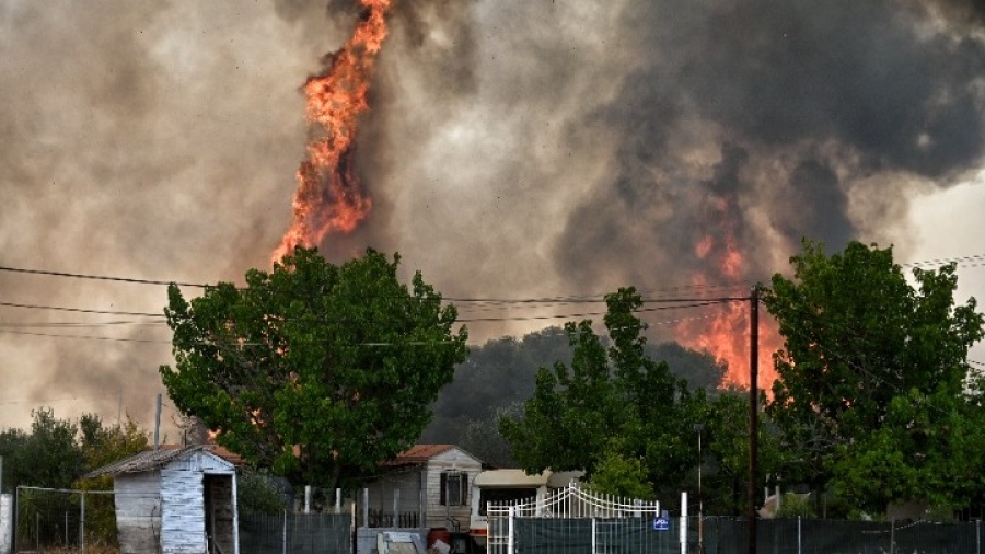 Συναγερμός στην Πυροσβεστική για μεγάλη φωτιά στον Λαχανά Θεσσαλονίκης