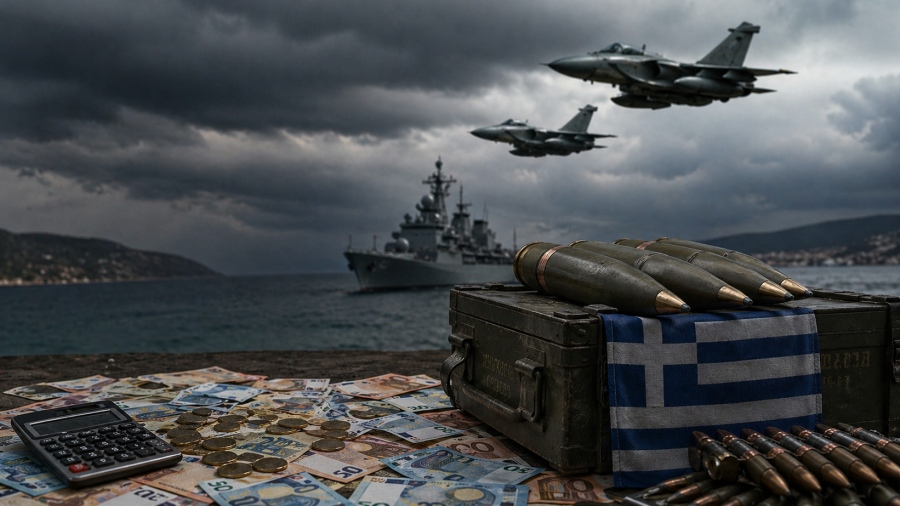 Οσμή Μεγάλου Πολέμου - «Χρυσός πελάτης» των εξοπλισμών η Ελλάδα της ακρίβειας με +295% στις εισαγωγές όπλων