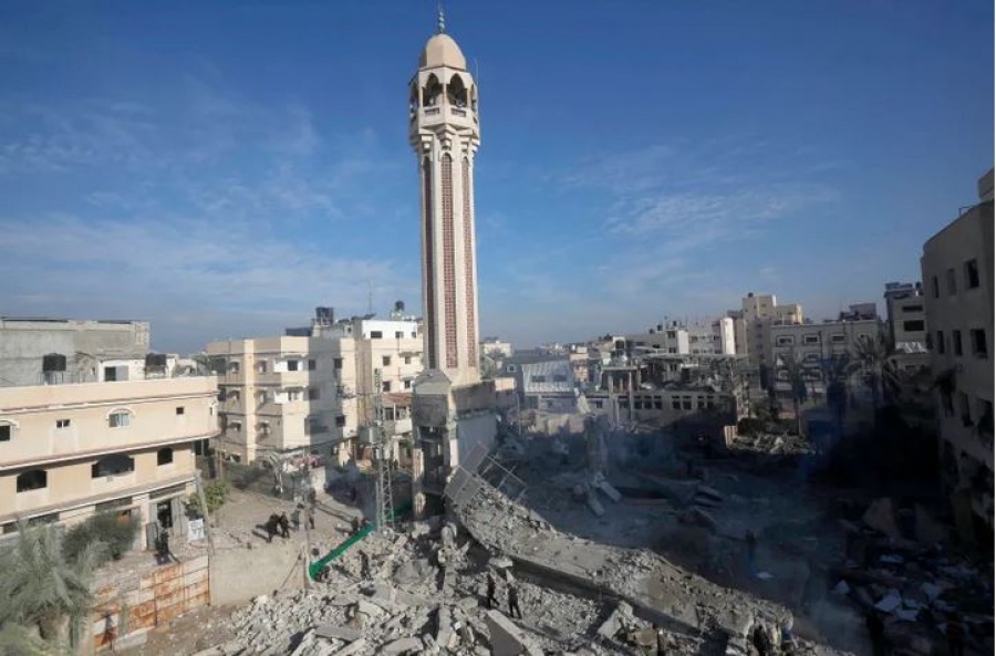  Σάρωσαν ζωή και ιστορία οι ισραηλινοί βομβαρδισμοί στη Γάζα. Ερείπια το 70% των σπιτιών και όλα τα ιστορικά μνημεία.