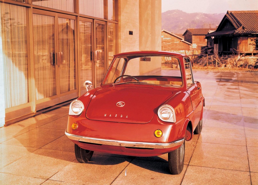 To R360 Coupe ήταν το πρώτο αυτοκίνητο παραγωγής της Mazda