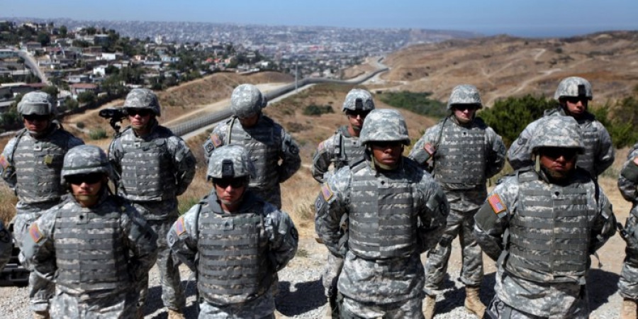 Σε επιφυλακή ο αμερικανικός στρατός στα σύνορα με το Μεξικό λόγω των καραβανιών προσφύγων