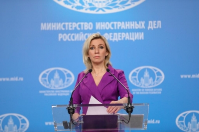 Zakharova (Ρωσία): Είμαστε έτοιμοι να εξηγήσουμε τι σχεδιάζει με τη «βρώμικη» βόμβα η Ουκρανία