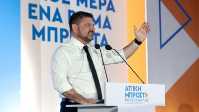 Χαρδαλιάς (περιφερειάρχης Αττικής): Αναλαμβάνω τεράστια ευθύνη, θα τιμήσω την εντολή των πολιτών
