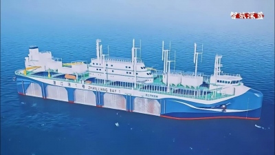 Τρομερή παγκόσμια κινεζική πρωτοπορία - Παραδόθηκε το πρώτο, «έξυπνο», πλοίο ιχθυοκαλλιέργειας ανοιχτής θαλάσσης