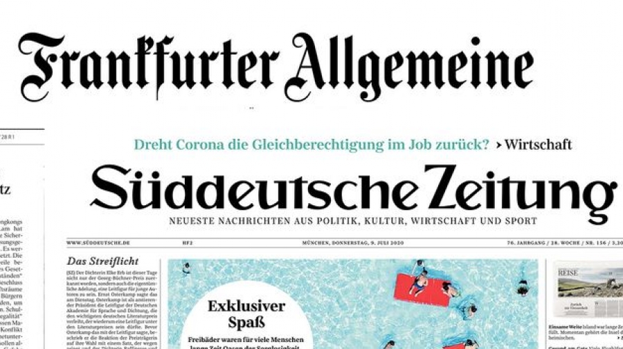 SZ: Ζούμε τον «Νοέμβριο της οργής» - FAZ: Δεν υπάρχει κράτος χωρίς υποχρεώσεις κράτους - πολιτών