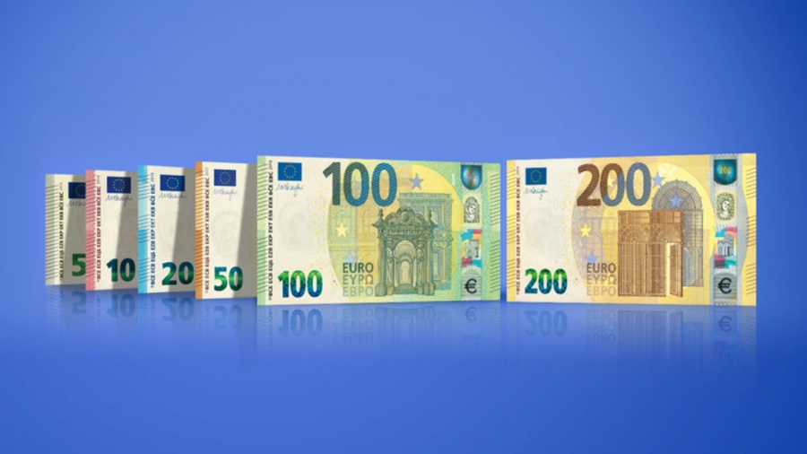 Επίσημη παρουσίαση των νέων τραπεζογραμματίων των 100 και 200 ευρώ από την ΕΚΤ