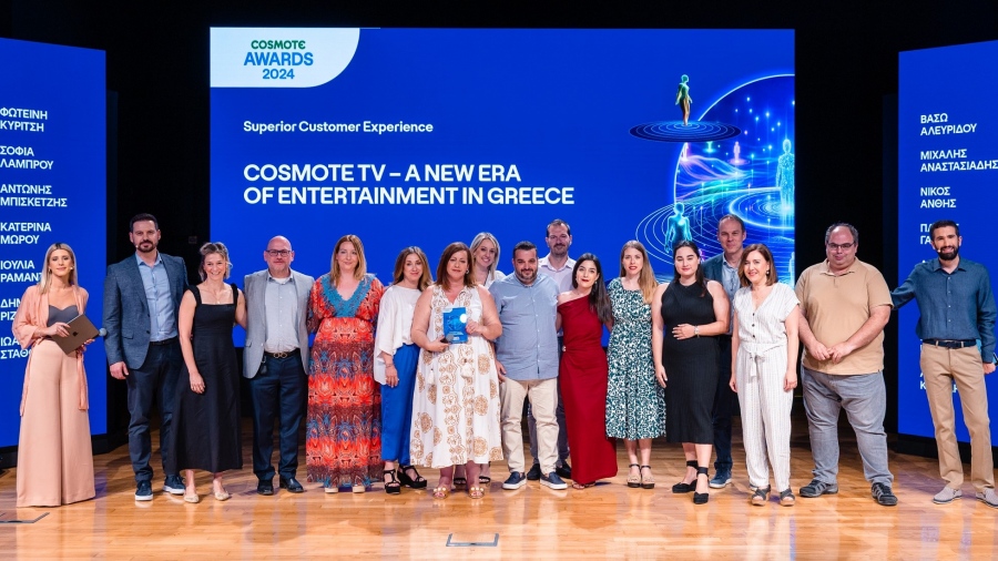 COSMOTE Awards - Oι εργαζόμενοι του Ομίλου ΟΤΕ επιβραβεύονται για τη δημιουργικότητα και την καινοτομία