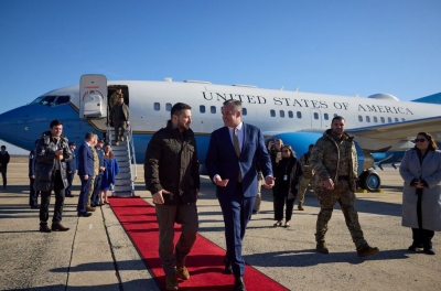 Στον Λευκό Οίκο ο Zelensky -  Η συνάντηση με τον Biden