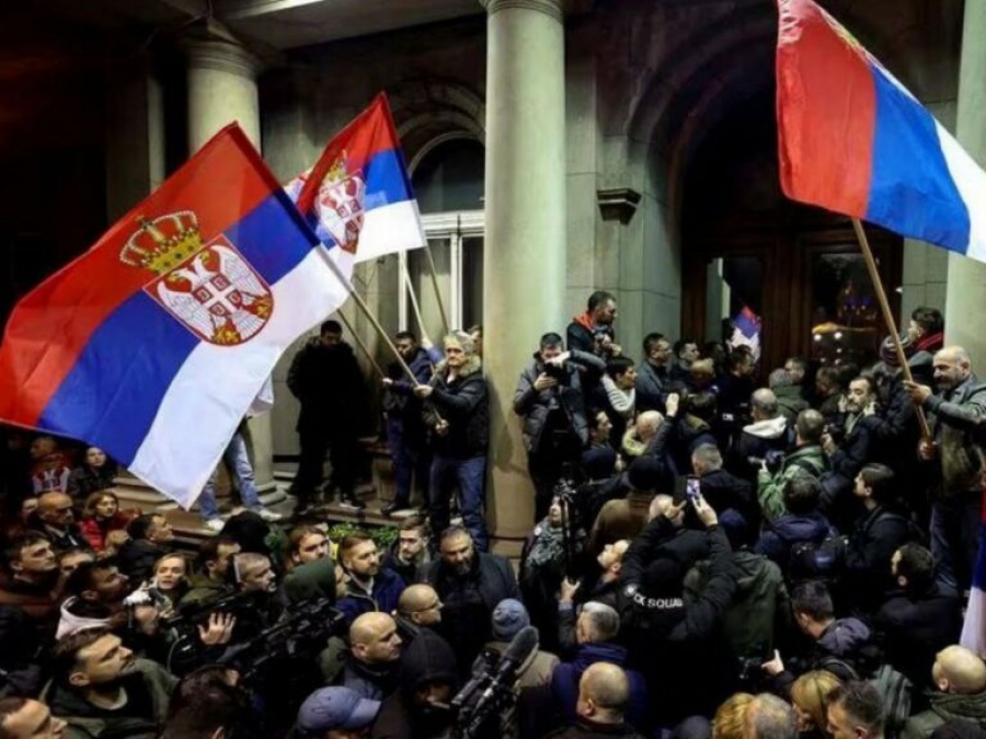  Η Δύση πίσω από τις αναταραχές στη Σερβία. Στήνουν νέο πραξικόπημα Maidan όπως στην Ουκρανία.