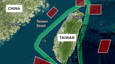 Ταϊβάν: Kινεζικά αεροσκάφη και πλοία πραγματοποίησαν προσομοιωτική άσκηση επίθεσης